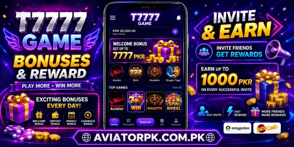 T7777 Game Rewards